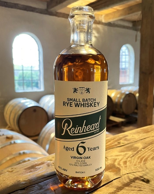 Reinheart Rye Whiskey 6 år Small Batch Rye Whiskey 50 cl 45%