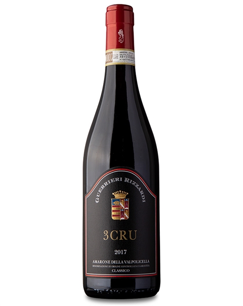 Guerrieri Rizzardi 3Cru Amarone Della Valpolicella DOCG 2017 Italienskt rött vin 75 cl 16%