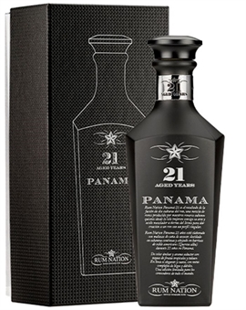 Rum Nation Panama 21 år Black Decanter Single Domaine Rom 70 cl 43%