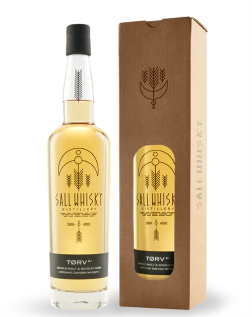 Sall Whisky TØRV 2.1 Ekologiskt Single Malt Danska Whisky 70 cl 52,5%