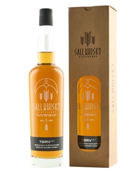 Sall Whisky TØRV 2.4 Ekologiskt Peated Single Malt Danska Whisky 70 cl 51,7%