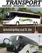 Transport till Whiskymessen 2022 från Odense till Kolding 