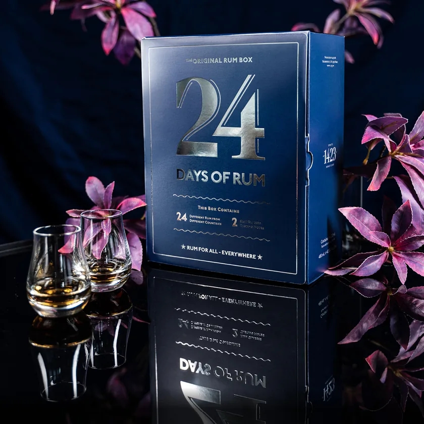 24 Days of Rum Blue Edition romjulkalender