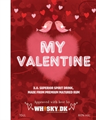 Valentine's Heart Rom Edition nr. 6 Cask Strength Edition XO Superior Spirit Drink Rom 60%