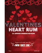 Valentine's Heart Rom Edition nr. 6 XO Superior Blended Caribbean Rom 40%