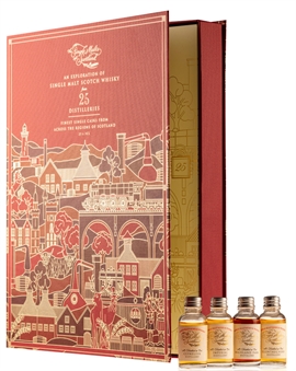 Adventskalender för SUPER LUX whiskyälskare – 25 x 3 cl unika whiskysamples Elixir Distillers
