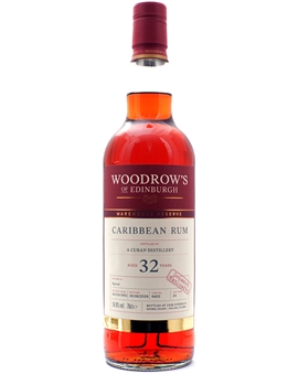 Woodrows of Edinburgh 1993/2026 A Cuban Distillery 32 år Denmark Exclusive Caribbean Rum 58,8%